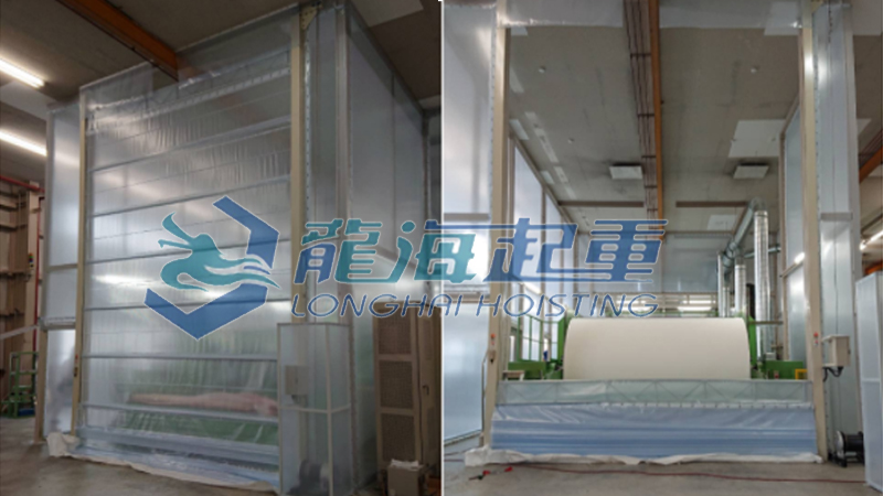 FE型FUJI鋁合金卷揚機使用案例